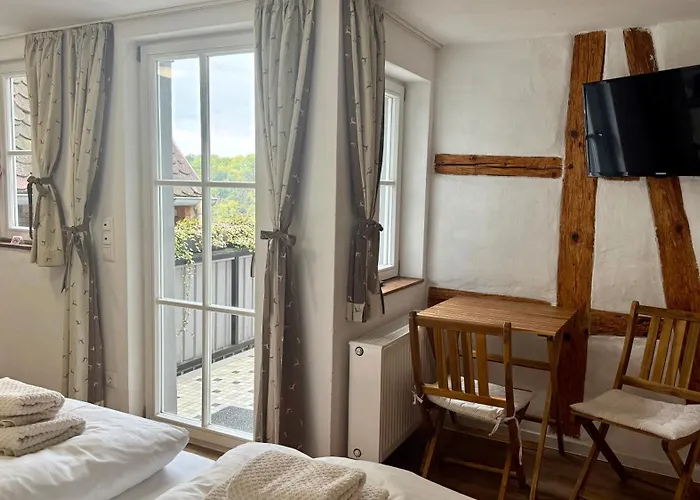 アパート ガストハウス アム プレーンライン ローテンブルク・オプ・デア・タウバー